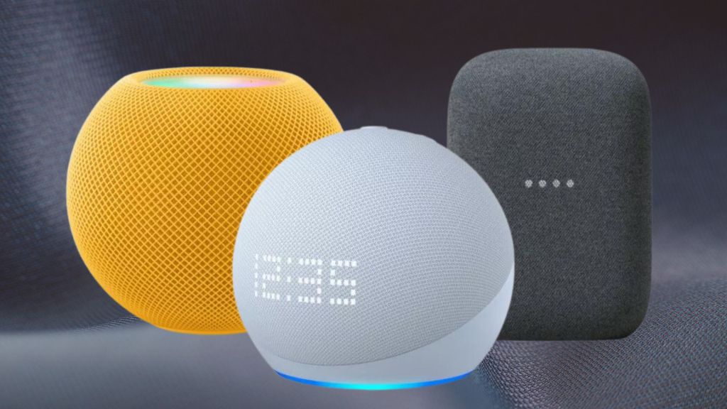différents assistants vocaux : Alexa, Ok Google et siri